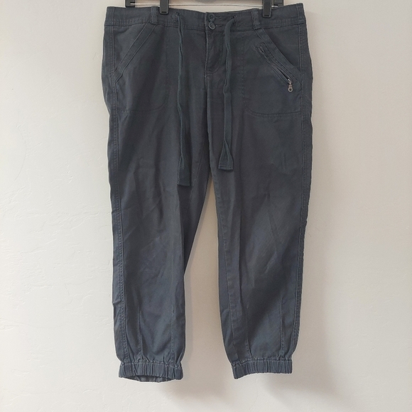 Hei Hei Dark Dark Gray Pants Size 8 Style Well Washed Well Worn Play‎ Drawstring - Picture 1 of 9